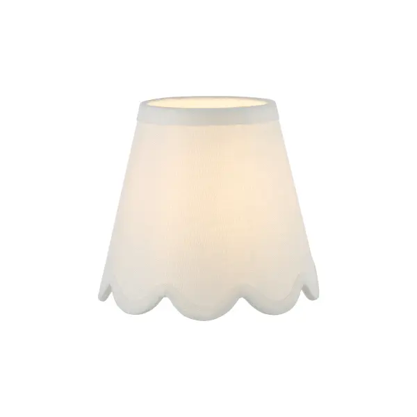 Nerita Ivory Linen Tapered Shade 15cm