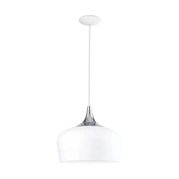 Obregon 1 Light Ceiling Pendant White
