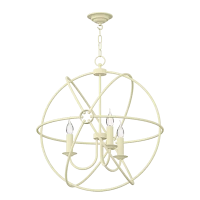Orb Bespoke 3 Light 600mm Pendant (Choice of Colours)