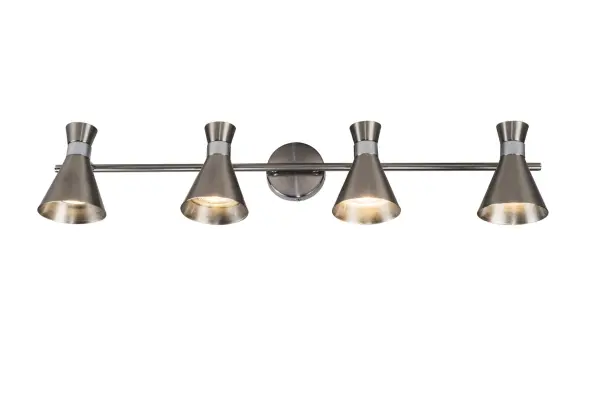 Pixar 4 Light Spotlight Bar In Satin Chrome