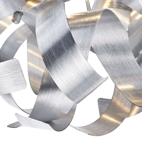 Rawley 4-Light Brushed Aluminium Flush Fitting