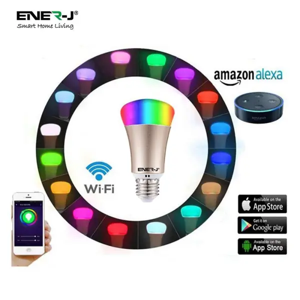Smart LED Light Bulb Works with Amazon Alexa Echo 6W E27