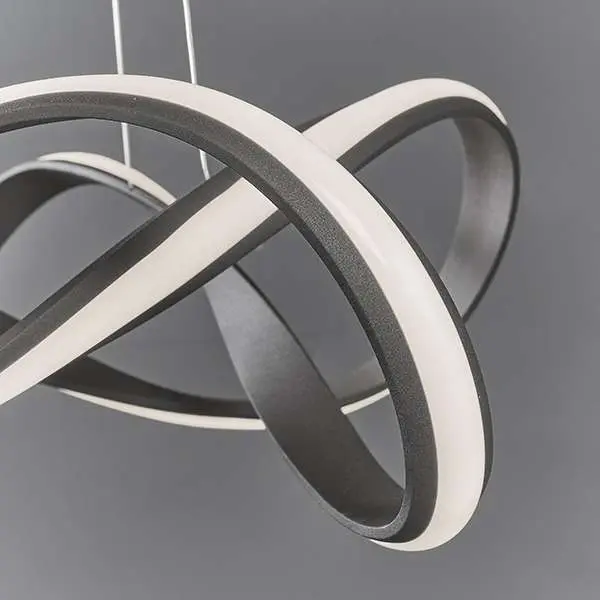 Synergy 44W LED Pendant in Coffee Sand Finish Dia630mm