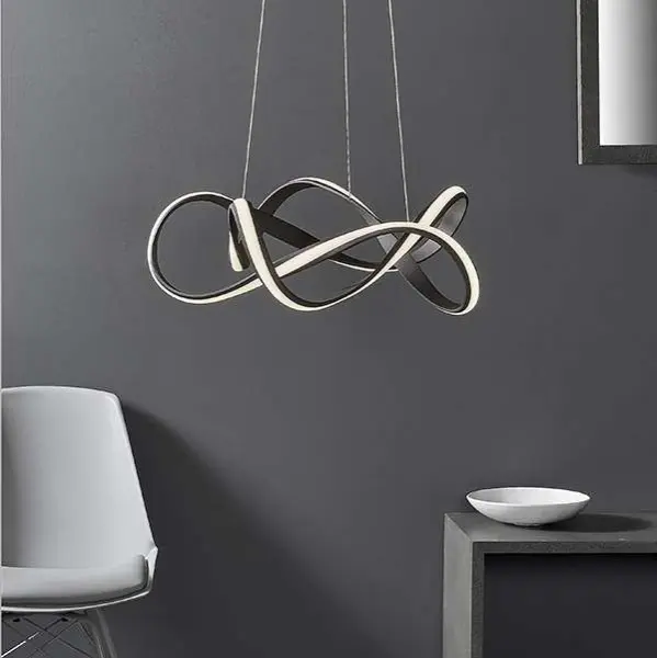 Synergy 44W LED Pendant in Coffee Sand Finish Dia630mm