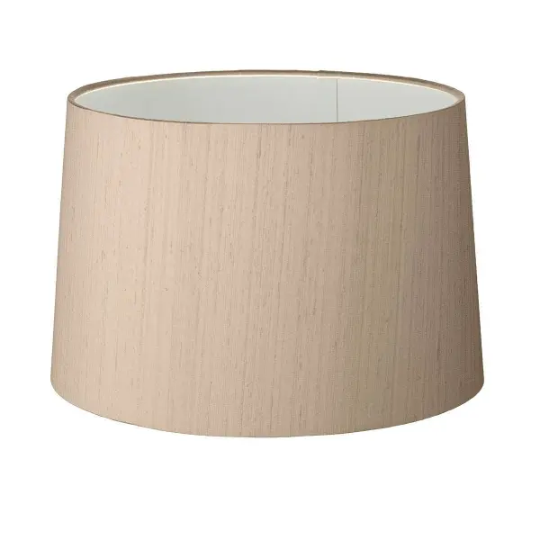 Tapered Silk Drum Shade