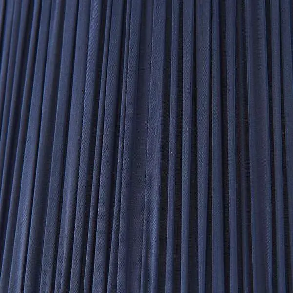 Wentworth Midnight Blue Pleated Shade 255mm