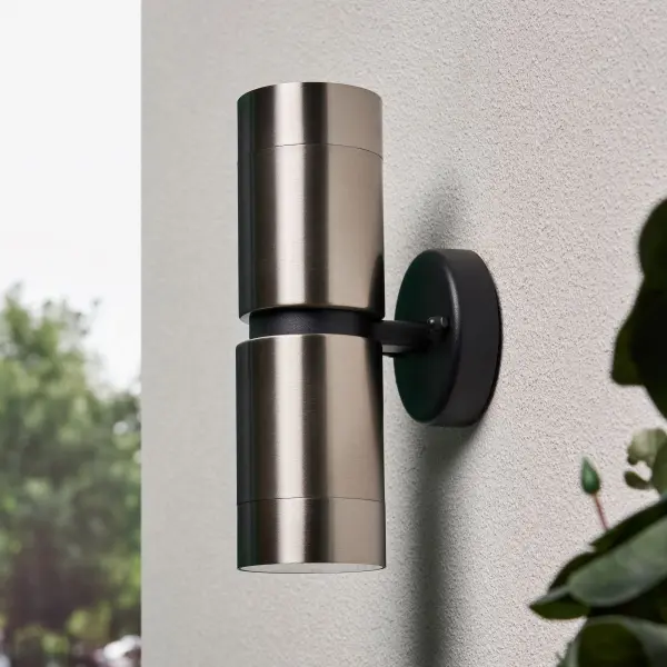 Yuki Stainless Steel Up & Down Wall Light