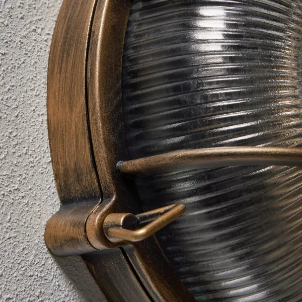 Davey Gold Caged Round Bulkhead