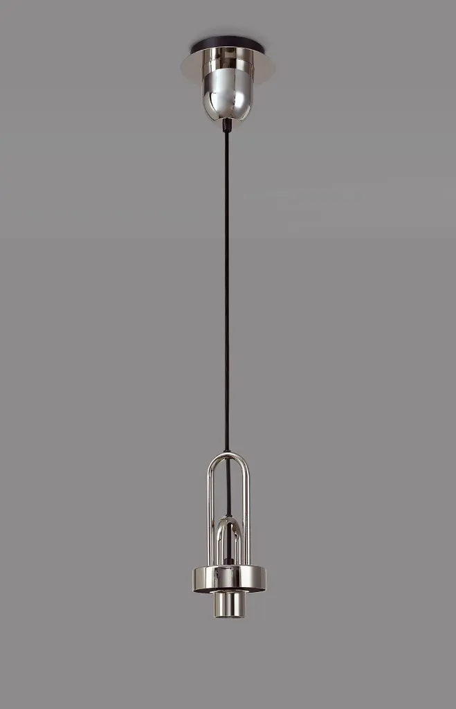Meel Polished Nickel Suspension