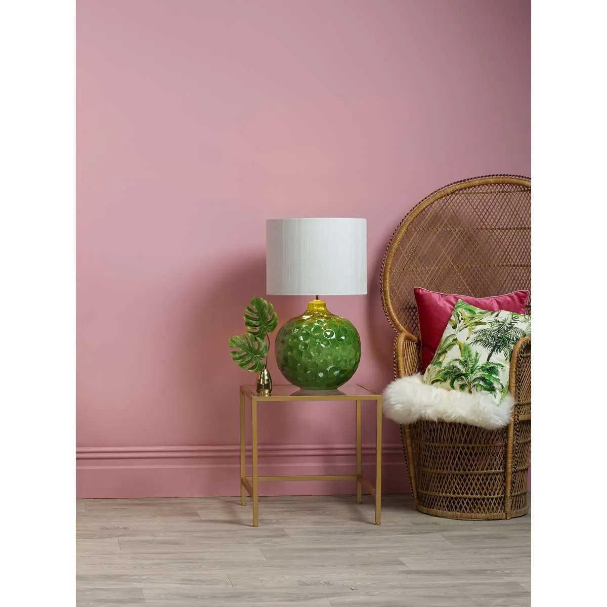 Odyssey Green Ceramic Table Lamp