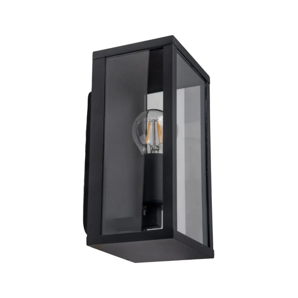 Parker Single Black Wall Light