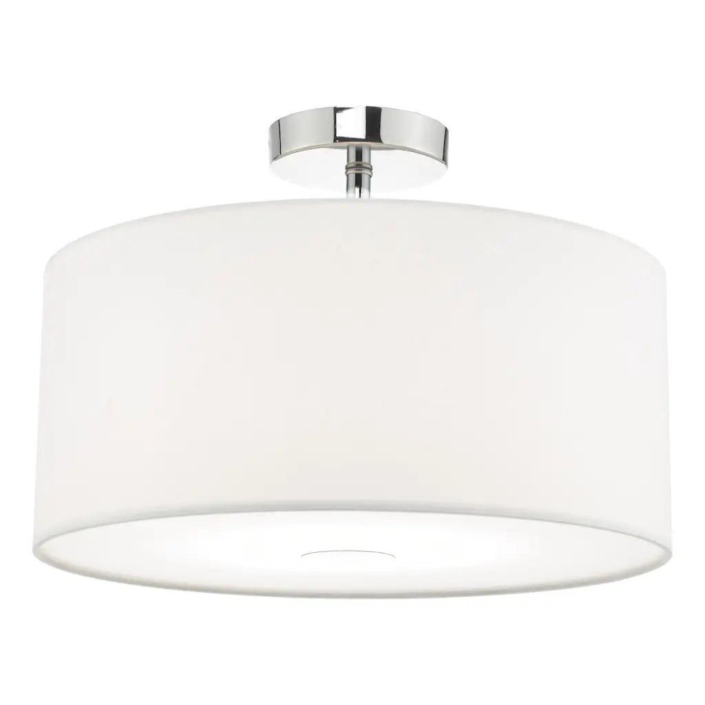 Ronda 40cm Easy Fit Pendant Porcelain White