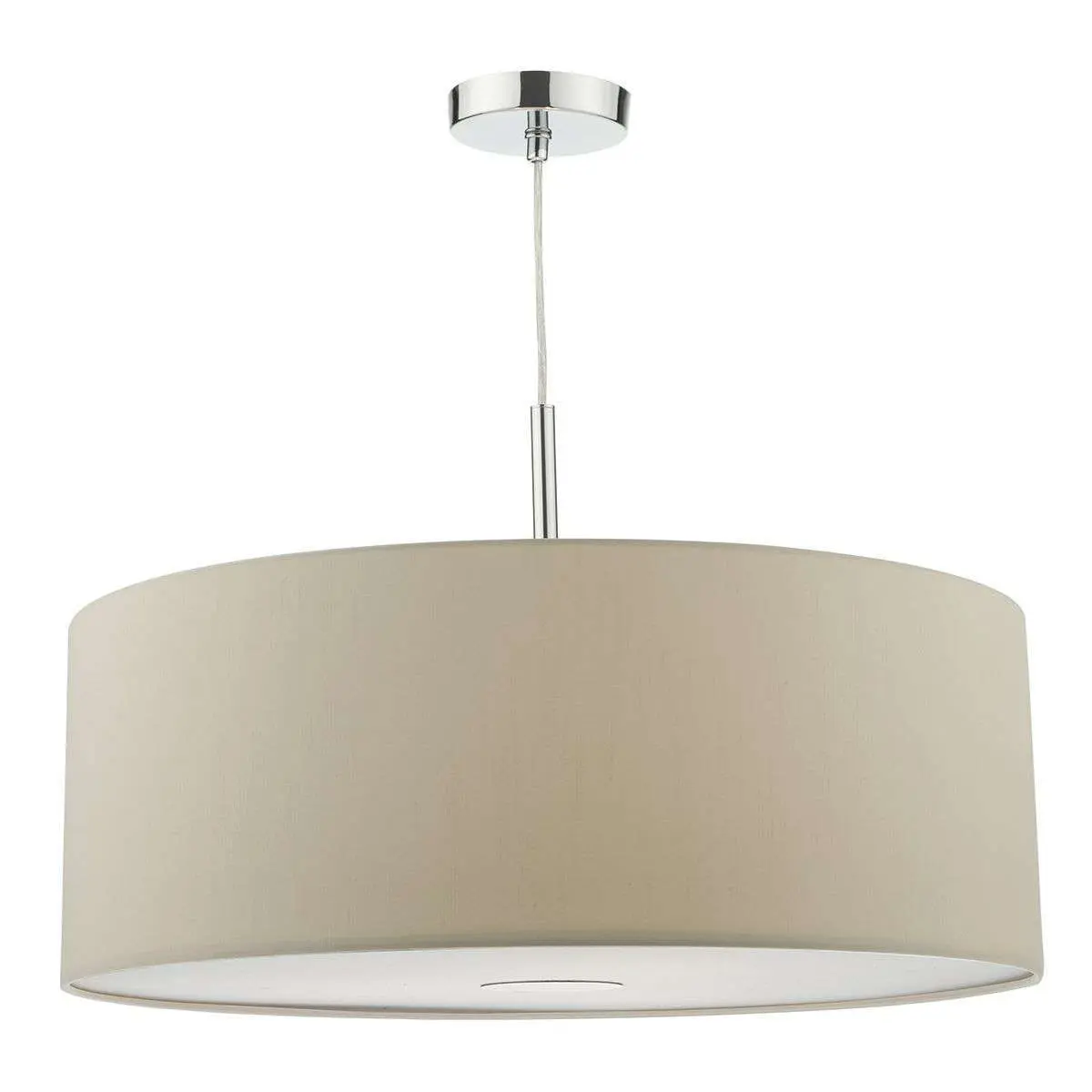 Ronda 3 Light Pendant 60cm Slate Grey c/w diffuser