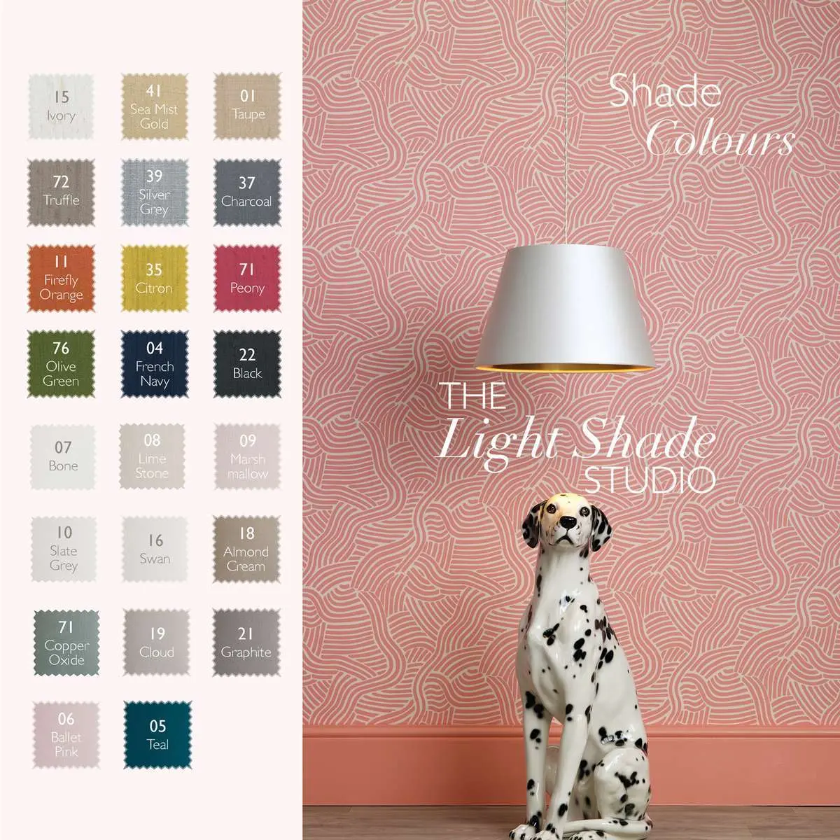 Tapered Silk Drum Shade