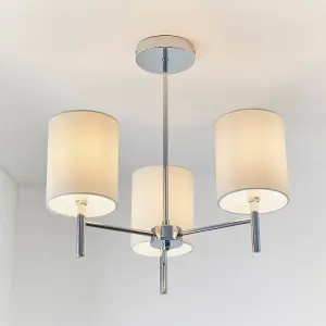 Brio 3-Light Polished Chrome Fitting