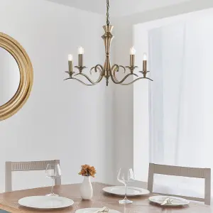 Kora 5-Light Antique Brass Fitting Kora 5-Light Antique Brass Fitting