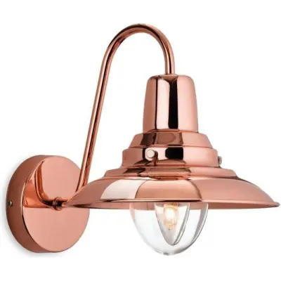 American Traditional Fisherman Copper Wall Sconce Light