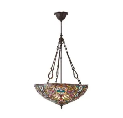 Anderson Large Inverted 3 Light Pendant 60W