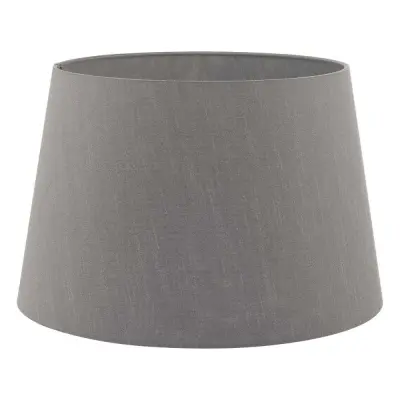 Cezanne French Drum 45cm Slate Faux Silk Tapered Drum