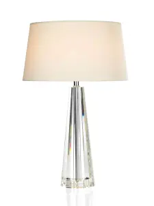 Cyprus Crystal Table Lamp With Shade