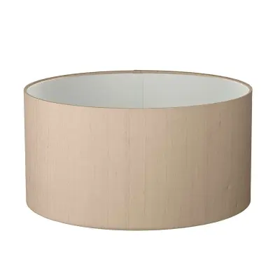 Drum Shallow 13cm 100% Silk Shade with Shade Colour Options