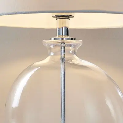 Gideon Polished Nickel Table Lamp