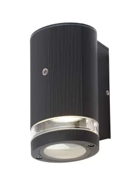 Helix Black Downlight with Photocell Sensor IP44