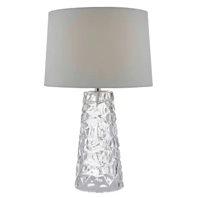 Jafar Table Lamp Clear complete with Shade