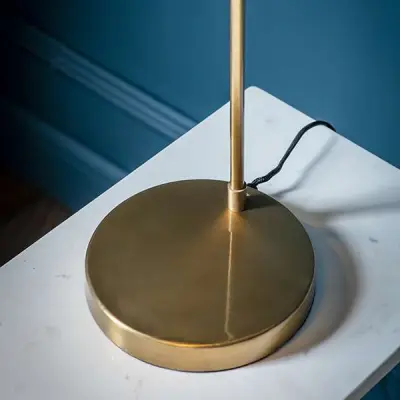 Karna Antique Brass & Gold Table Lamp