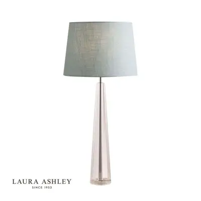 Laura Ashley Blake Cut Glass Crystal Obelisk Table Lamp Base Large