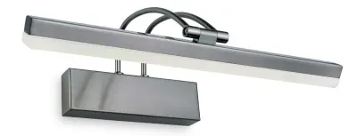 LED Picture Lights in Brushed Steel 8W
