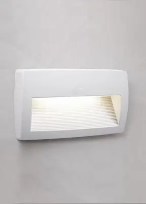 Lorenza 270 10.5W Surface Mounted Wall Light in White
