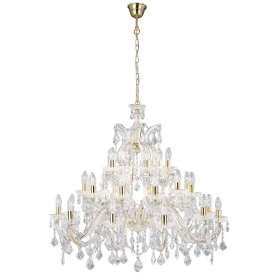 Marie Therese 1214-12+12+6 Crystal Chandelier Dia95