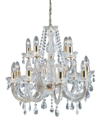 Marie Therese 12-Light Crystal Fitting