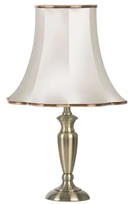 Oslo Small Antique Brass Table Lamp