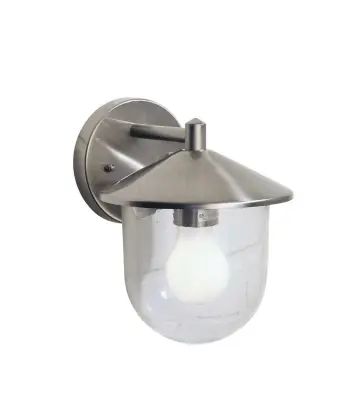 Poole Stainless Steel Outdoor Wall Light