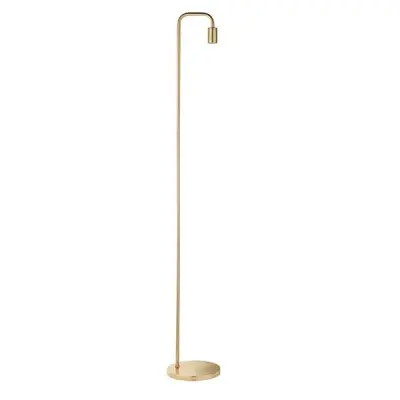 Rubens Floor Lamp in Brushed Brass 60W SW