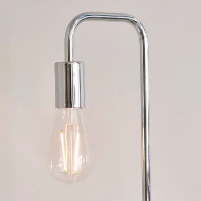 Rubens Table Lamp in Polished Chrome 40W SW
