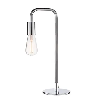 Rubens Table Lamp in Polished Chrome 40W SW