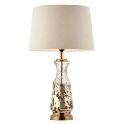 Samuel White and Hammered Volcano Table Lamp