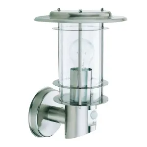 Stainless Steel Ip44 Outdoor Light With Motion Sensor
