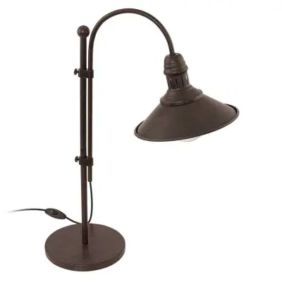 Stockbury 1 Light Table Lamp Antique Brown