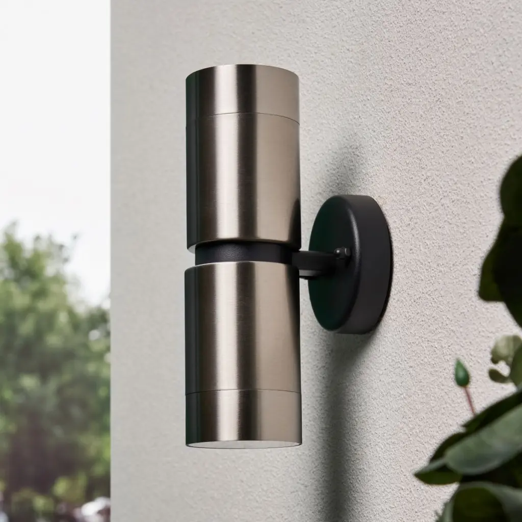 Yuki Stainless Steel Up & Down Wall Light