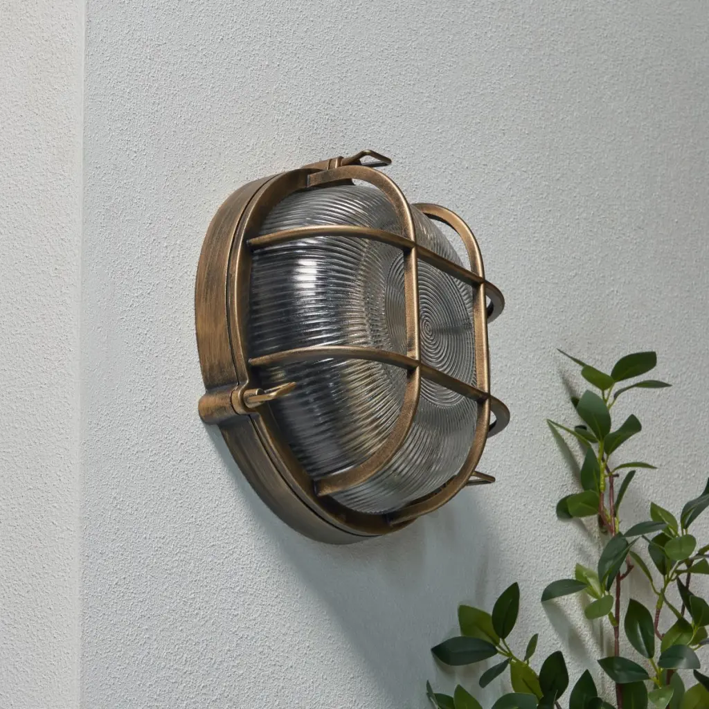 Davey Gold Caged Round Bulkhead