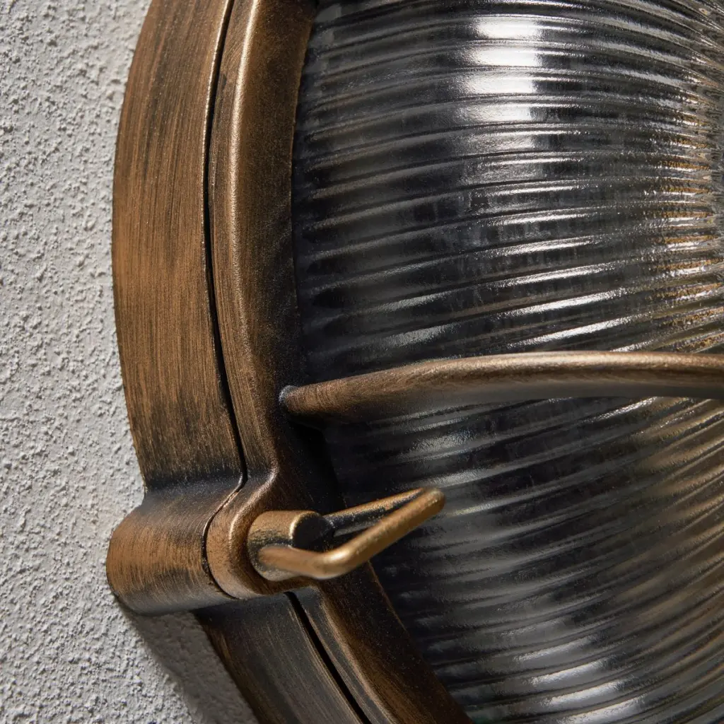 Davey Gold Caged Round Bulkhead